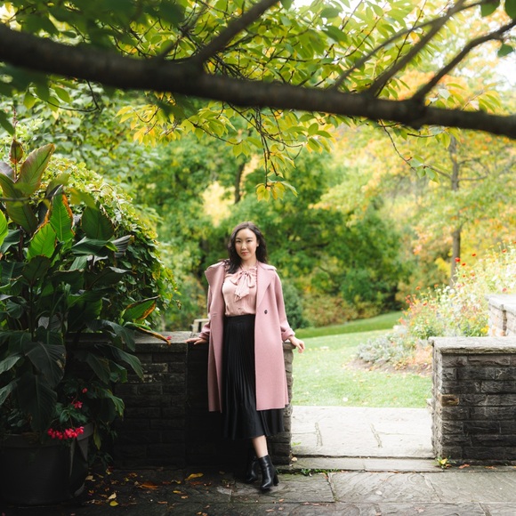 HARRIS WHARF LONDON Pressed Wool Coat - Picture 3 of 11